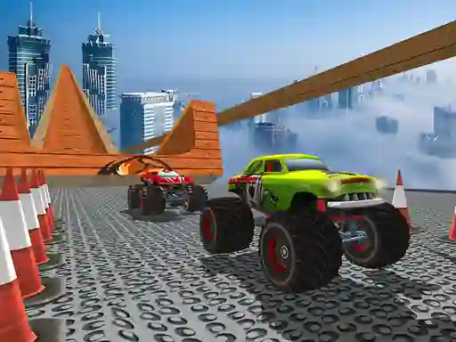 თამაში Monster Truck Ramp ონლაინ