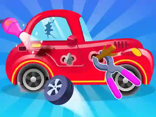 თამაში Car Care Repair DuDu Mechanic ონლაინ