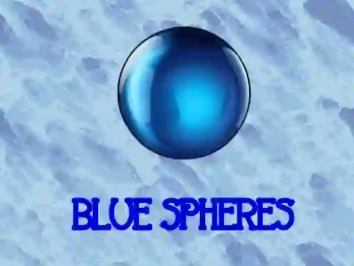 თამაში Blue spheres ონლაინ