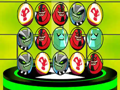 თამაში Ben 10 Match 3 Aliens ონლაინ