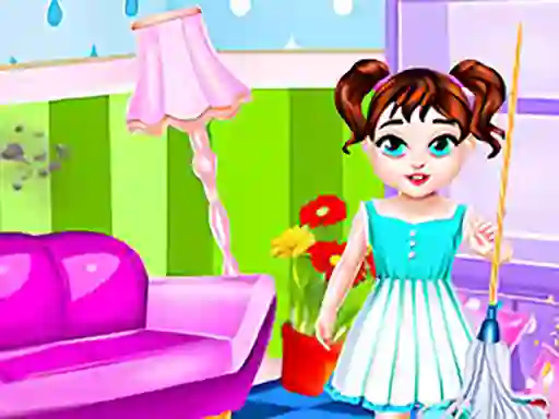 თამაში Baby Taylor House Cleanup ონლაინ