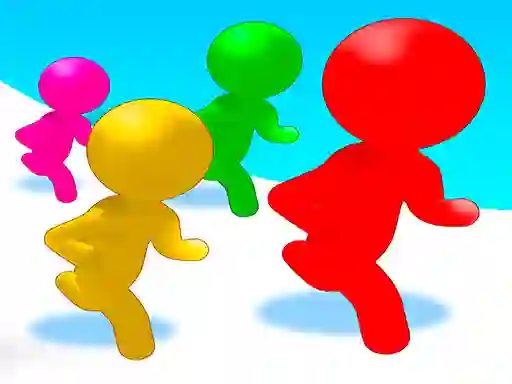 თამაში Stickmen Color Run Switch ონლაინ