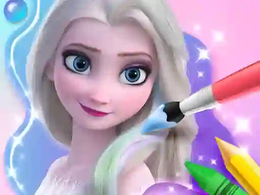 თამაში Coloring Book For Elsa ონლაინ