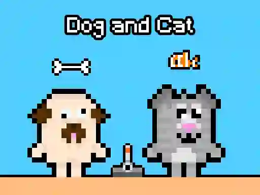 თამაში Dog and Cat ონლაინ