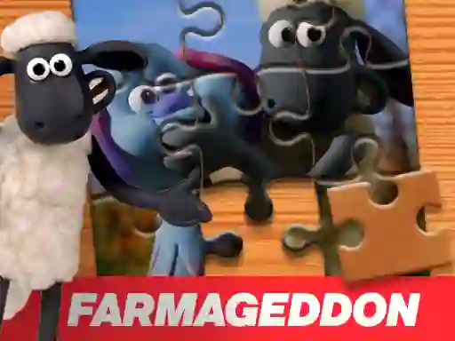 თამაში  A Shaun the Sheep Movie Farmageddon Jigsaw Puzzle ონლაინ