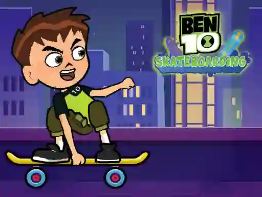 თამაში Ben 10 Skateboarding ონლაინ