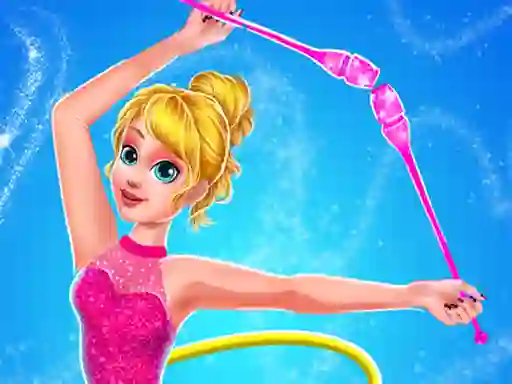 თამაში Gymnastics Games for Girls Dress Up ონლაინ