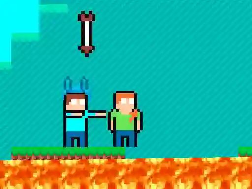 თამაში Pixel Battle Upward ონლაინ