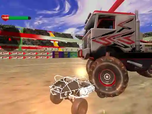 თამაში Crazy Buggy Demolition Derby ონლაინ