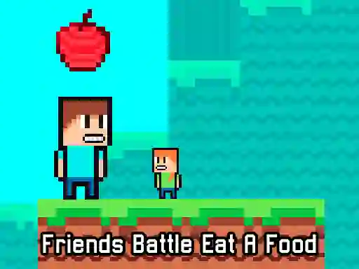 თამაში Friends Battle Eat A Food ონლაინ