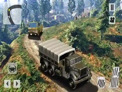 თამაში US OffRoad Army Truck Driver ონლაინ