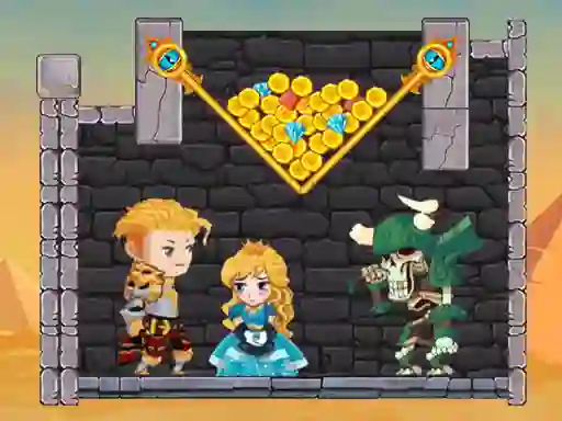 თამაში Hero Rescue Pull The Pin ონლაინ