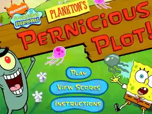 თამაში Plankton's Pernicious Plot ონლაინ