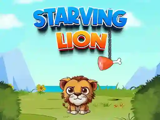 თამაში Starving Lion ონლაინ