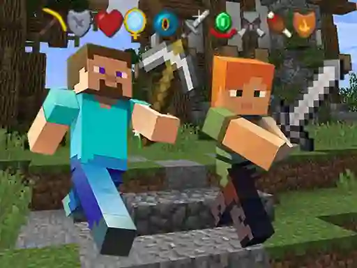 თამაში Minecraft Hidden Items ონლაინ