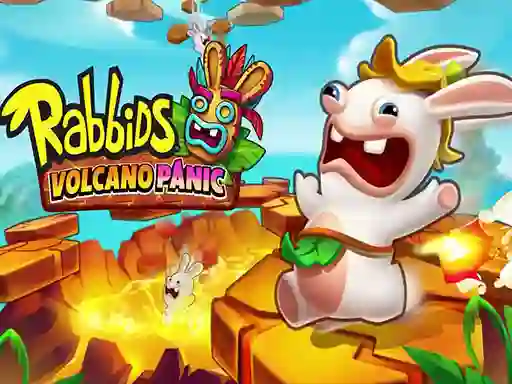 თამაში Rabbids Volcano Panic ონლაინ