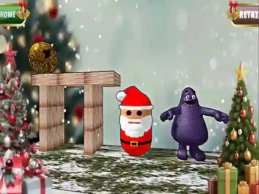 თამაში Santa Claus Grima Monster ონლაინ