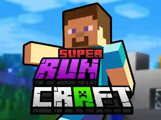 თამაში Super RunCraft ონლაინ