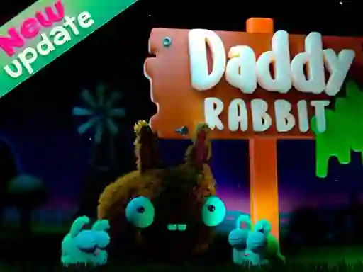 თამაში Daddy Rabbit Zombie Farm ონლაინ