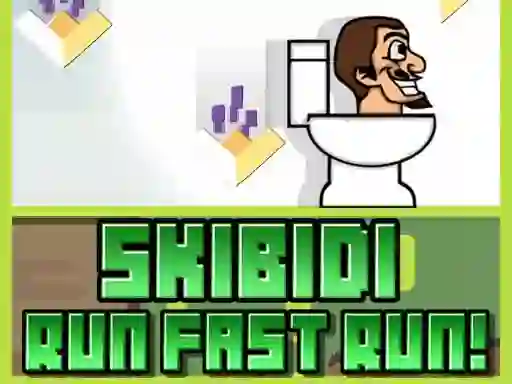 თამაში Skibidi Run Fast Run! ონლაინ