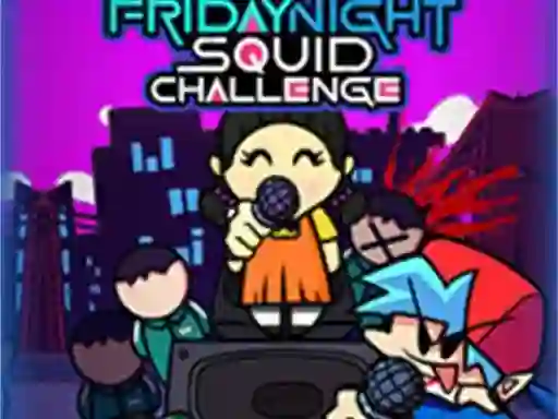 თამაში Super Friday Night Squid Challenge Game ონლაინ