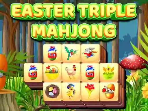 თამაში Easter Triple Mahjong ონლაინ
