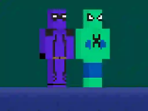 თამაში Noobpool & NoobSpider ონლაინ