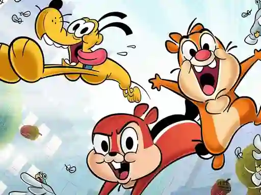 თამაში Chip and Dale 2021 Slide ონლაინ