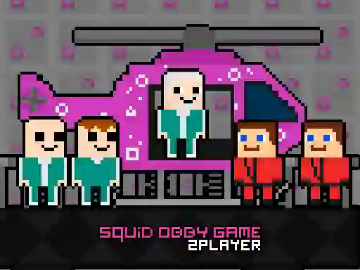 თამაში Squid Obby Game 2Player ონლაინ