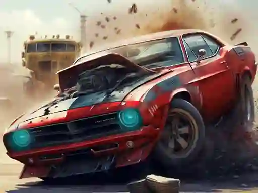 თამაში Extreme Car Crush ონლაინ