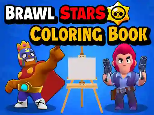 თამაში Brawl Stars Coloring Books ონლაინ