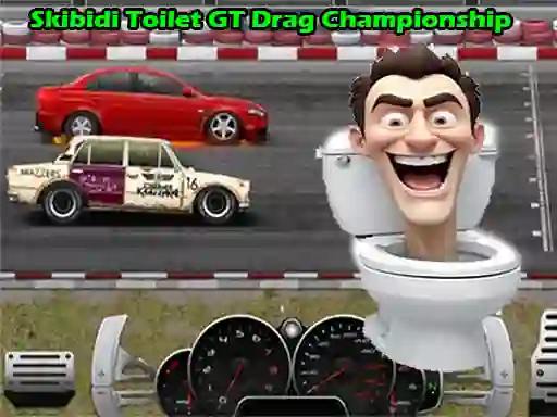 თამაში Skibidi Toilet GT Drag Championship ონლაინ