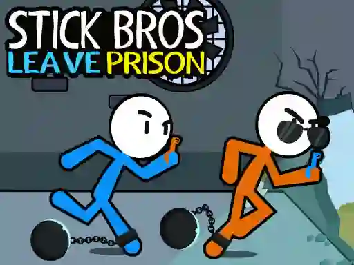 თამაში Stick Bros Leave Prison ონლაინ