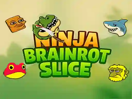 თამაში Ninja brainrot Slice ონლაინ