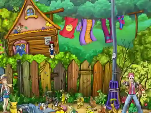 თამაში Hidden pokemon ონლაინ