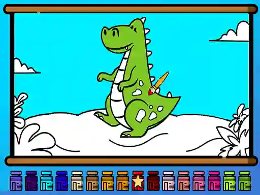 თამაში Super Game Coloring ონლაინ