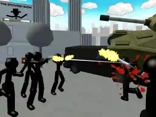 თამაში Stickman City Shooter ონლაინ