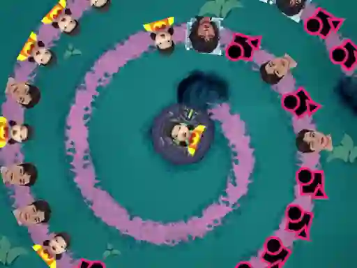 თამაში Squid Game Bubble Shooter ონლაინ
