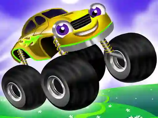 თამაში Monster Trucks Game for Kids ონლაინ