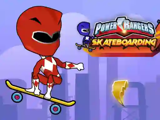 თამაში Power Rangers Skateboading ონლაინ