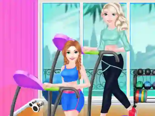 თამაში Friends Fat To Fit Day ონლაინ