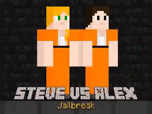თამაში Steve vs Alex Jailbreak ონლაინ