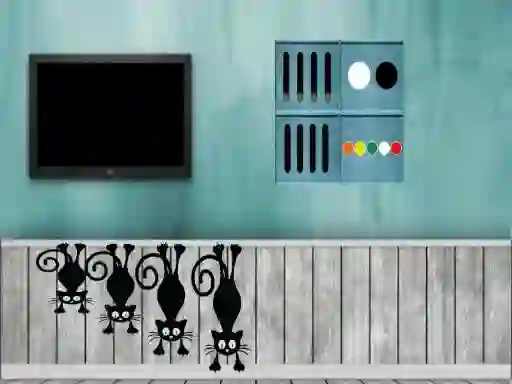 თამაში Kitty House Escape ონლაინ