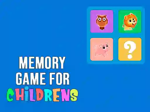თამაში Memory Game for Childrens ონლაინ