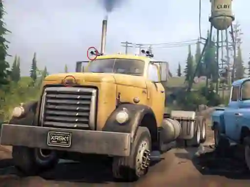 თამაში Offroad Trucks Differences ონლაინ