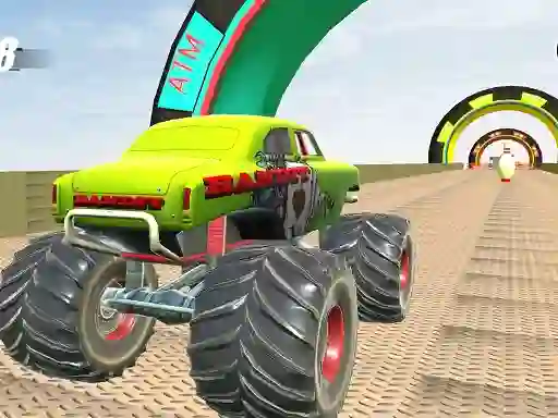 თამაში Monster Truck Extreme Stunts ონლაინ