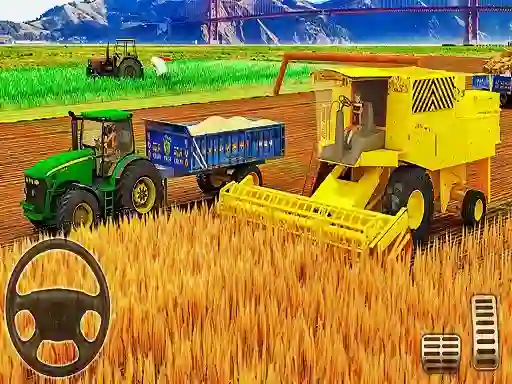 თამაში US Modern Tractor Farming Game 3D 2022 ონლაინ