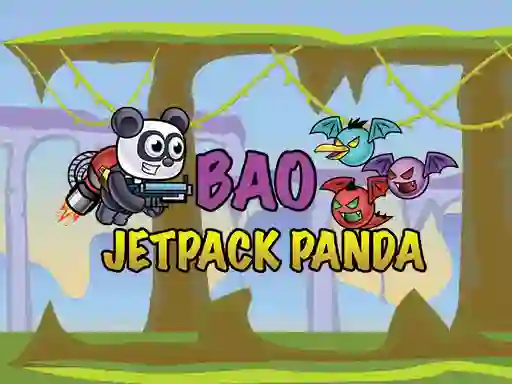 თამაში Jetpack Panda Bao ონლაინ