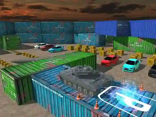 თამაში Tank Parking 3D Sim ონლაინ