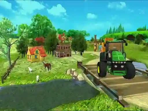 თამაში Cargo Tractor Farming Simulation Game ონლაინ